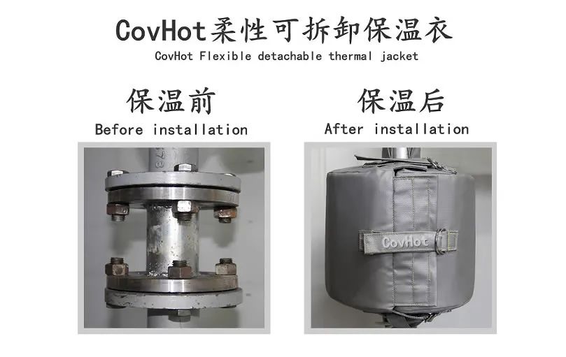 COVHOT?柔性可拆卸式<a href=http://newlichen.cn/e/tags/?tagname=%E4%BF%9D%E6%B8%A9%E8%A1%A3 target=_blank class=infotextkey>保溫衣</a>,蒸汽系統(tǒng)節(jié)能,節(jié)能保溫
